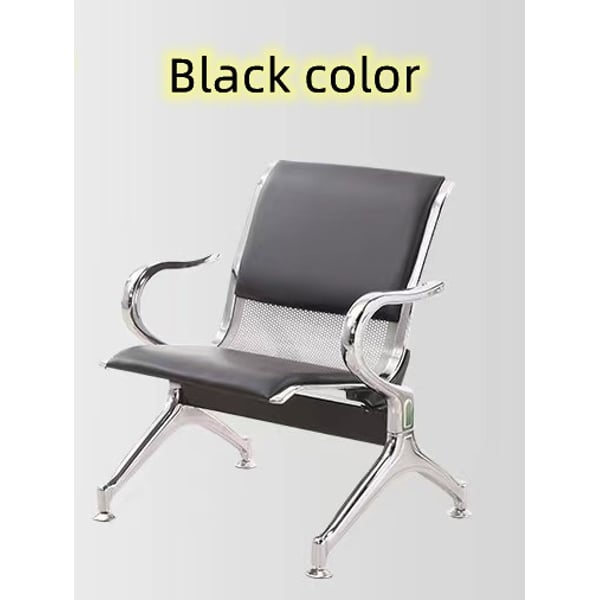 Gmax Waiting Chair 929 Black -1 Gmax Waiting Chair 929 Black -1