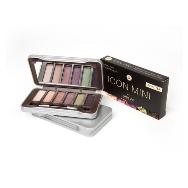 Absolute New York Icon Mini Eyeshadow Royal Tea ABS00AIM03 Absolute New York Icon Mini Eyeshadow Royal Tea ABS00AIM03