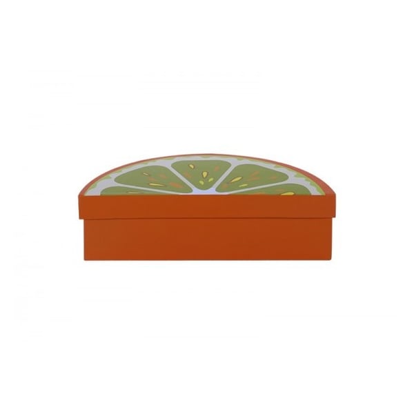 Pan Emirates Lemon Shape Paper Box - 30X15X8.6Cm