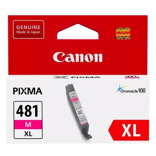 Canon CLI-481XLM Inkjet Cartridge Magenta