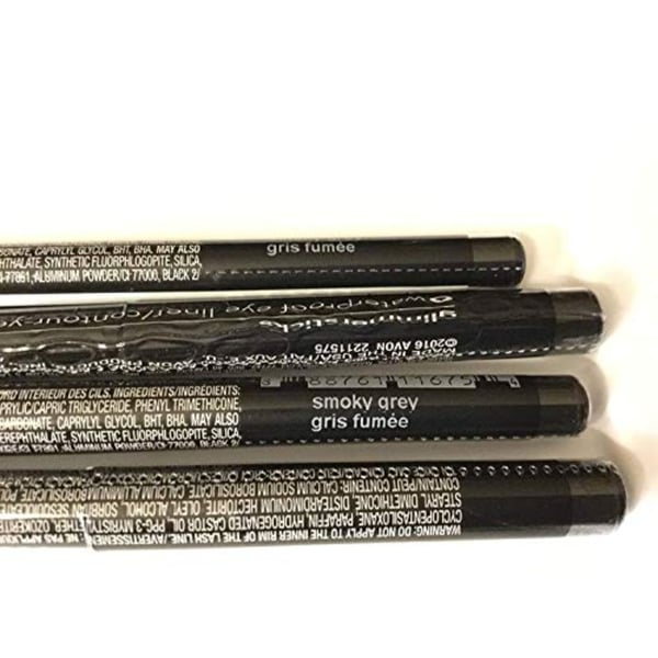 Avon Lot Of 4 Glimmersticks Waterproof Eyeliner Smokey Grey Avon Lot Of 4 Glimmersticks Waterproof Eyeliner Smokey Grey