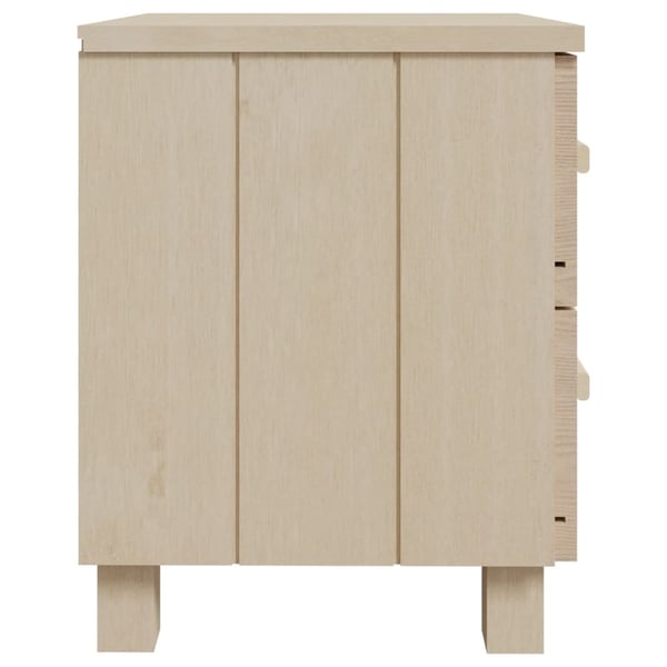Vidaxl Bedside Cabinet Honey Brown 40x35x44.5 Cm Solid Pinewood