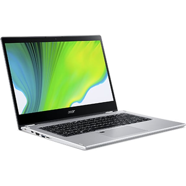 Acer SP314 NXA4FEM004 2-in-1 Laptop - Ryzen 3 2.6GHz 8GB 256GB Win10 14inch FHD Silver Arabic Keyboard Acer SP314 NXA4FEM004 2-in-1 Laptop - Ryzen 3 2.6GHz 8GB 256GB Win10 14inch FHD Silver Arabic Keyboard