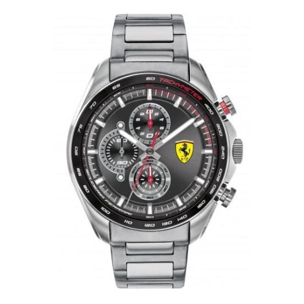 Scuderia Ferrari Speedracer Quartz Silver Stainless Steel Watch For Men 830652