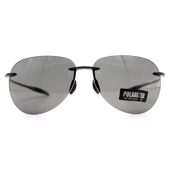Raypolo Sunglass Tr164 C03 Size 62 Pilot Black Polarized Unisex Raypolo Sunglass Tr164 C03 Size 62 Pilot Black Polarized Unisex