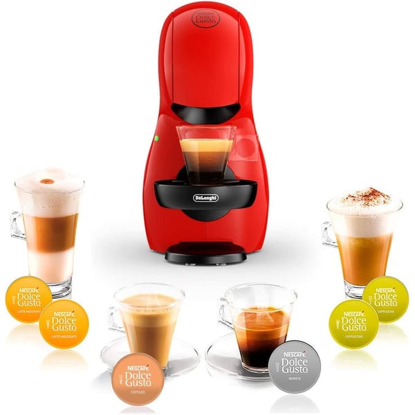 Buy De’longhi Nescafe Dolce Gusto Piccolo Xs Manual Capsule Coffee Machine Edg210.r Red Online