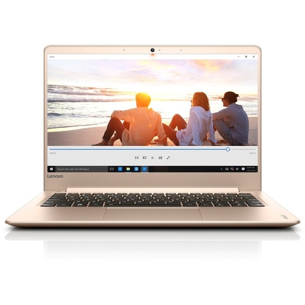 Lenovo ideapad 710S-13ISK Laptop - Core i5 2.3GHz 4GB 256GB Shared Win10 13.3inch FHD Gold English/Arabic Keyboard