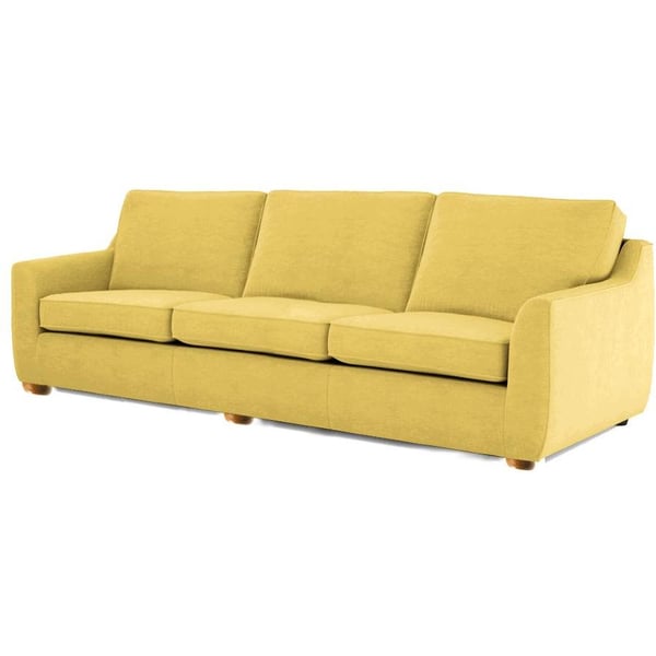 Galaxy Design Bren 3 Seater Sofa Wood Base Beige Galaxy Design Bren 3 Seater Sofa Wood Base Beige