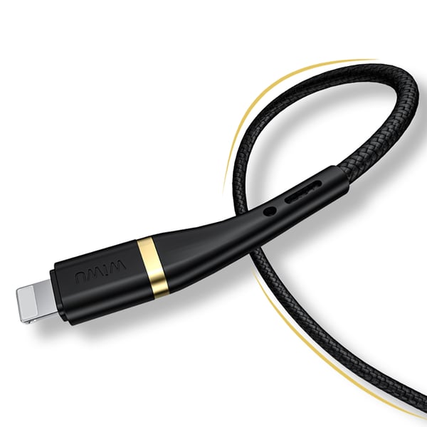 Wiwu ELITE Type C To Light Data Cable 2m Black Wiwu ELITE Type C To Light Data Cable 2m Black