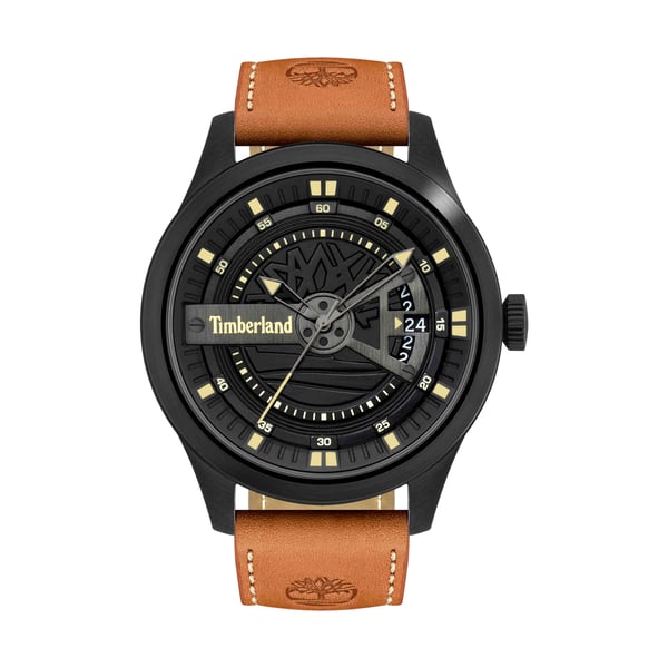 Timberland Northbridge Light Brown Leather Analog Men Watch