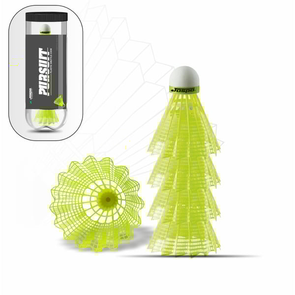 Jaspo - Badminton Shuttlecock | Plastic Shuttle Cork (pack Of 5) | For For Indoor Outdoor Sports Training