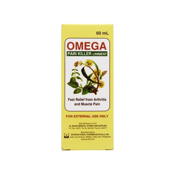 Omega Pain Killer Liniment 60ml