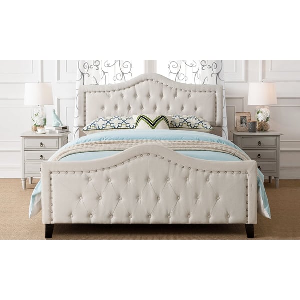 Livi Upholstered Bed Frame And, How To Put A Headboard On Single Bed