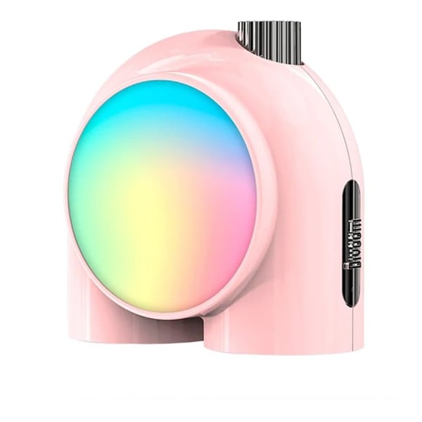 Divoom Planet-9 Led Rgb Smart Mood Desk Lamp With App Control - Pink