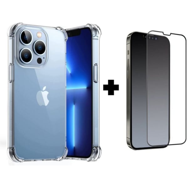 Mobimax Case With Screen Protector Clear For iPhone 13 Pro Max Mobimax Case With Screen Protector Clear For iPhone 13 Pro Max