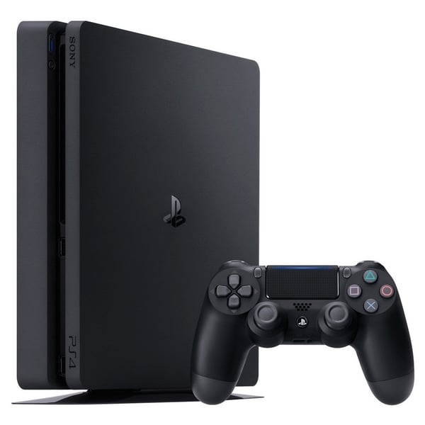 Sony PS4 Slim Gaming Console 500GB Black + Extra Controller + FIFA 19 Game Sony PS4 Slim Gaming Console 500GB Black + Extra Controller + FIFA 19 Game