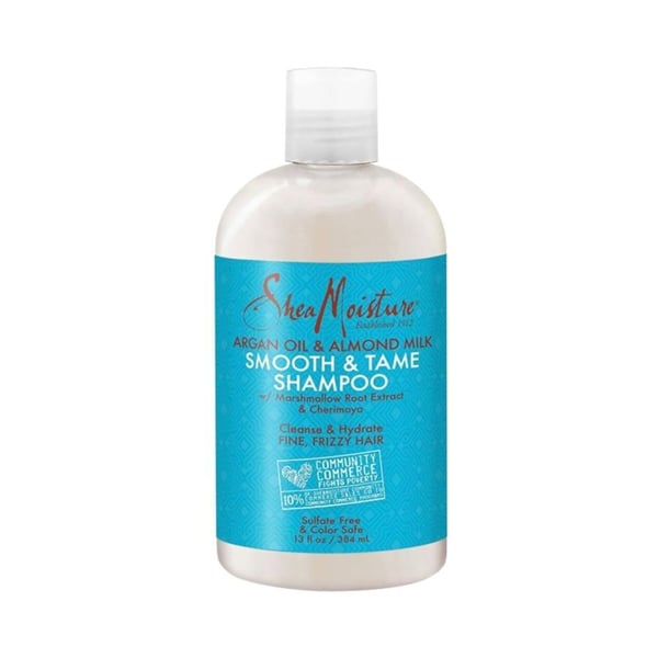 Shea Moisture Argan Oil And Almond Milk Smooth And Tame Shampoo 13Ounce