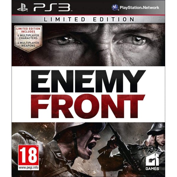 Sony Ps3 Enemy Front Limited Edition