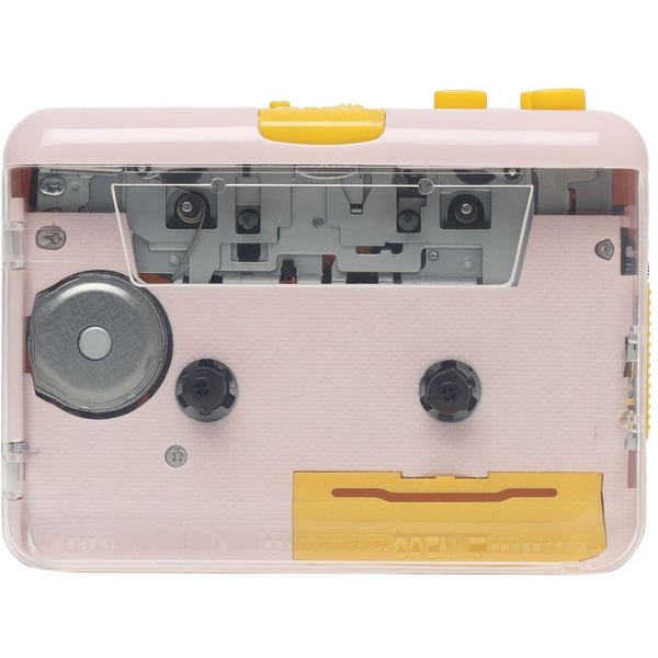 MJI J09-PI Cassette Player Pink