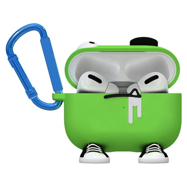 Case Mate Airpods Pro Case CreaturePods Chuck The Cool Guy Green Case Mate Airpods Pro Case CreaturePods Chuck The Cool Guy Green