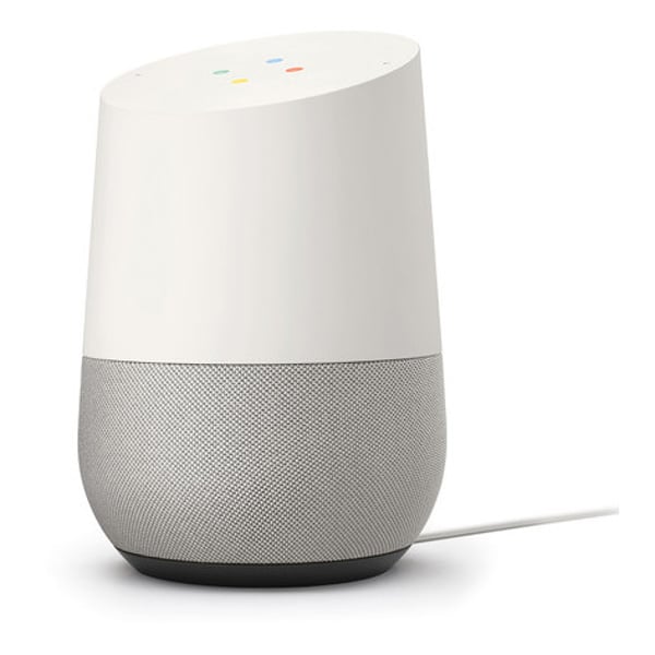 Google Home White Slate Smart Bluetooth Speaker GA3A00417A14 (International Version)