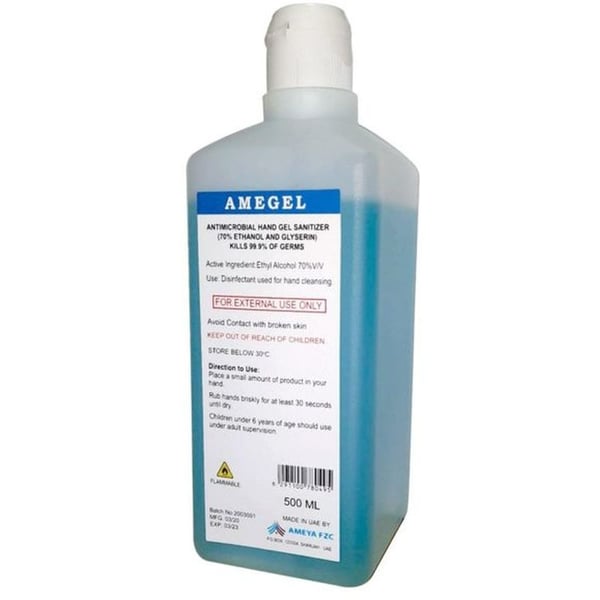 Amegel Handgel Sanitizer 500ml Amegel Handgel Sanitizer 500ml