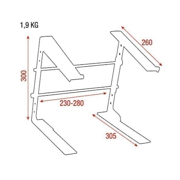 Buy Dap Audio Laptop Stand Online in UAE Sharaf DG