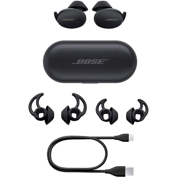 Bose Sports Earbuds - True Wireless Earphones, Triple Black