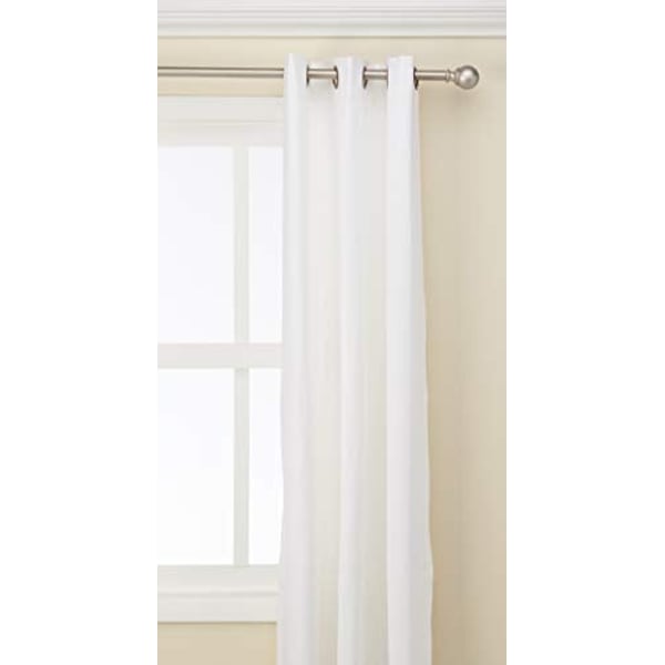 Thermalogic Weathermate Insulated Grommets Cotton Curtain Panels, 80 X 95