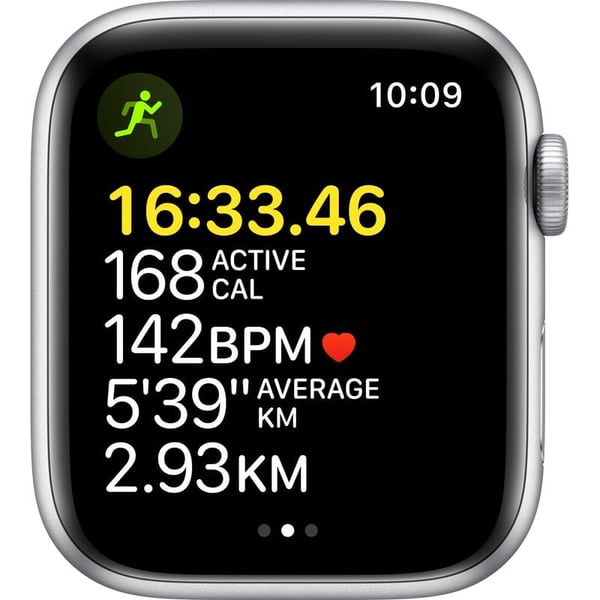Apple Watch SE GPS 40mm Silver Aluminium Case Abyss Blue Sport Band - Regular Apple Watch SE GPS 40mm Silver Aluminium Case Abyss Blue Sport Band - Regular