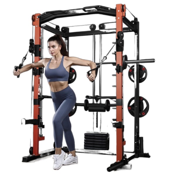 Miracle Fitness Heavy Duty Smith Machine with Cable Crossover