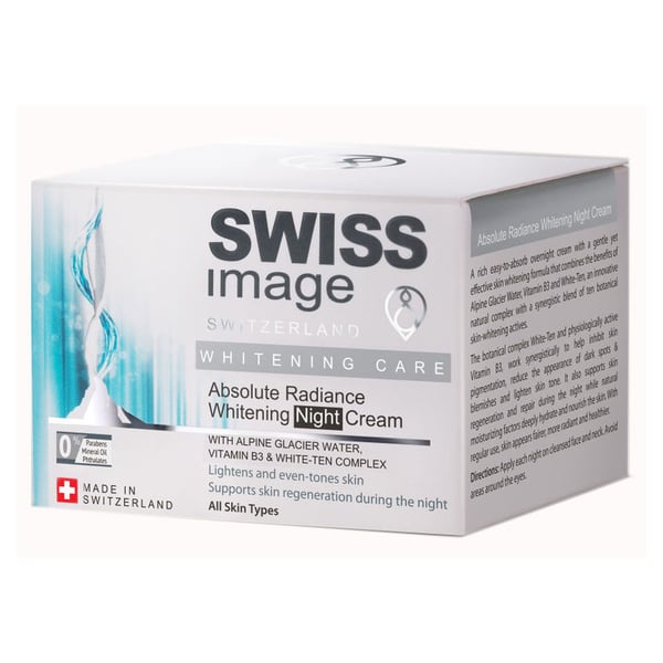 Swiss Image Absolute Radiance Whitening Night Cream 50ml