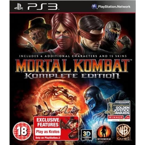 Sony Ps3 Mortal Kombat Komplete Edition