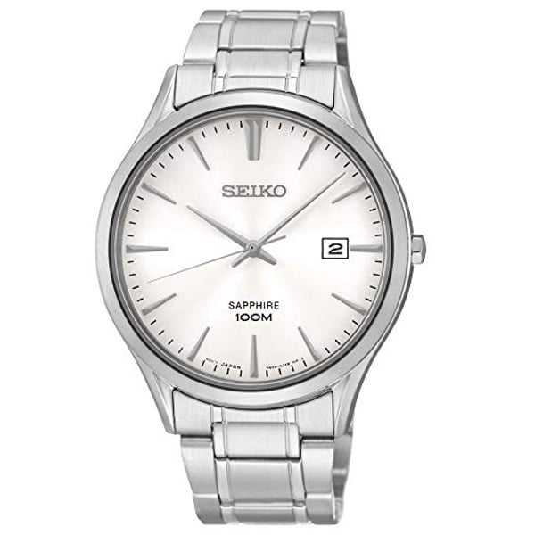 Seiko Classic Silver Metal Analog Watch For Men SGEG93P1