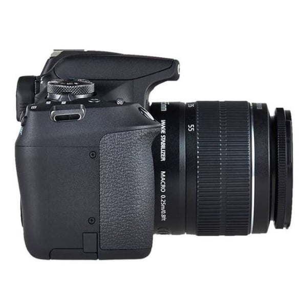 canon eos 2000d dslr camera black with 18 55mm is ii lens kit