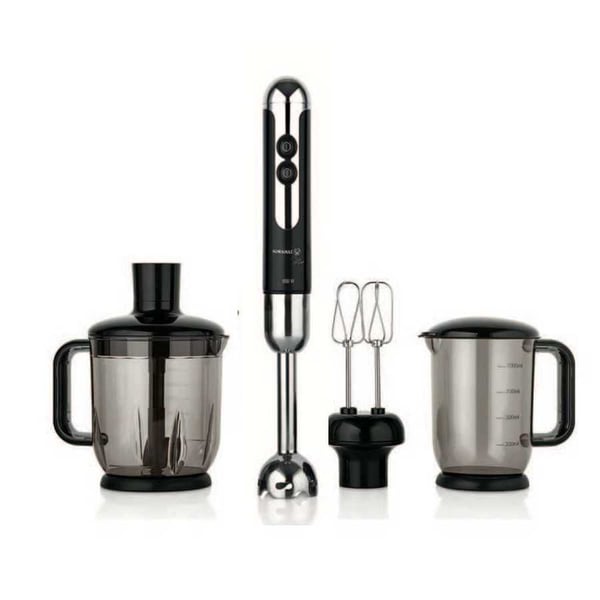 Korkmaz A447-12 Mia Mega Blender Set Black Korkmaz A447-12 Mia Mega Blender Set Black