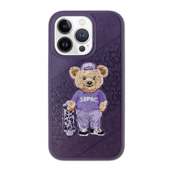 Santa Crete Series Retro and Classic Embroidery and Emboss design Phone Case for iPhone14 Pro Max Purple Santa Crete Series Retro and Classic Embroidery and Emboss design Phone Case for iPhone14 Pro Max Purple
