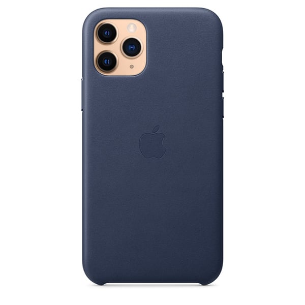 Apple Leather Case Midnight Blue iPhone 11 Pro Max Apple Leather Case Midnight Blue iPhone 11 Pro Max