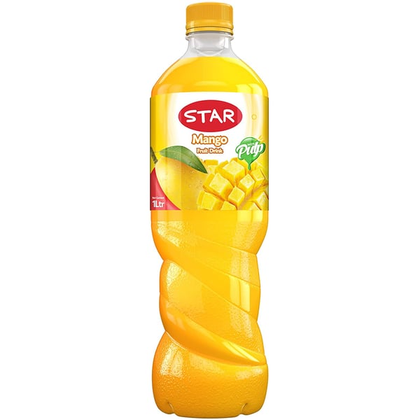 Star Mango Fruit Drink With Pulp 1 Ltr