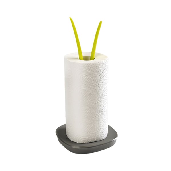 Urban Utility Housewares Kitchen Roll Holder - Grey/Lime Green