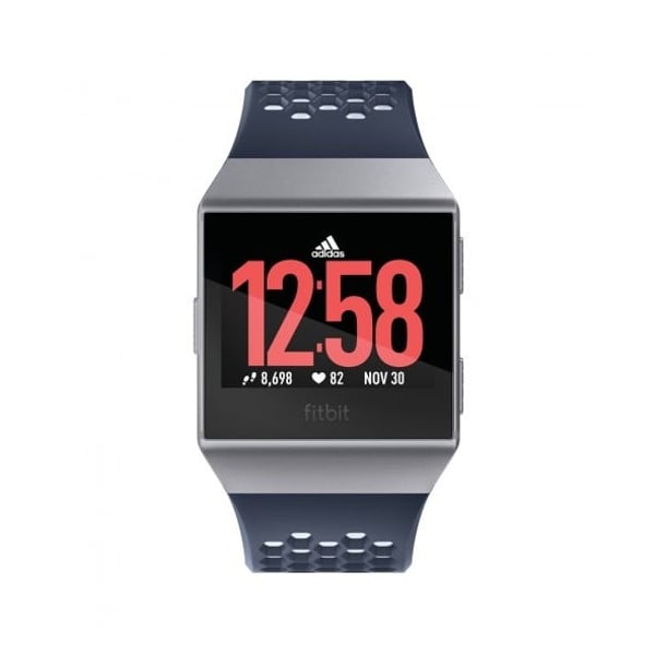 Fitbit Ionic Smart Watch Adidas Edition Ink Blue/Ice Grey - FB503WTNV