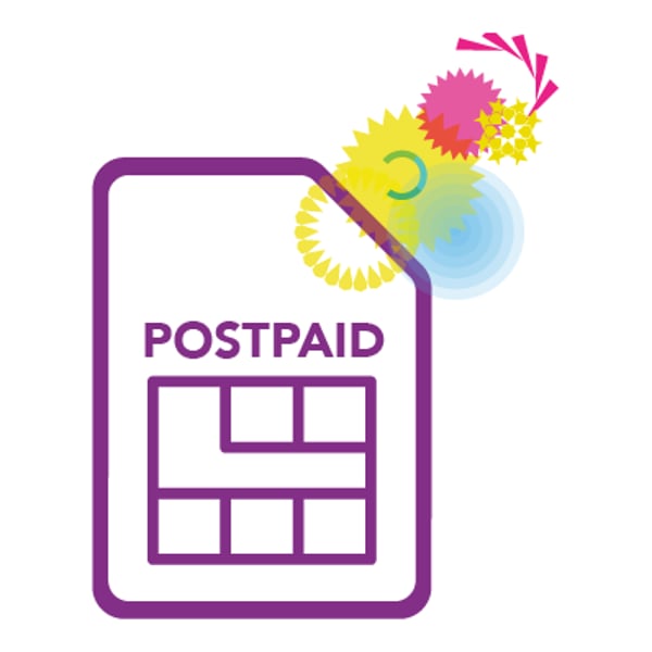 Zain Plain Postpaid 4G Sim Card
