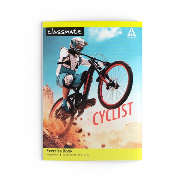 Classmate Exercise Book Centre Stapled 220 X 160, 56-gsm Single Line (arabic) 120 Pages, Pack Of 12 Classmate Exercise Book Centre Stapled 220 X 160, 56-gsm Single Line (arabic) 120 Pages, Pack Of 12