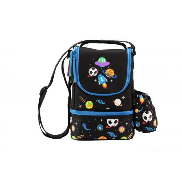 Buy Smily Kiddos Fantasy Strap Lunch Bag Black Online in UAE
