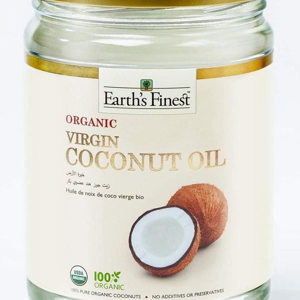 Earth's Finest Organic Virgin Coconut Oil 500ml
