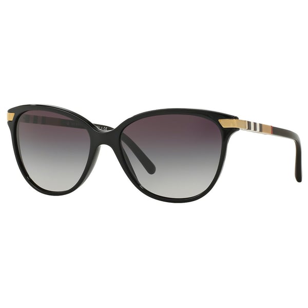 Burberry Black Plastic Women BU-4216-30018G-57 Sunglasses Burberry Black Plastic Women BU-4216-30018G-57 Sunglasses
