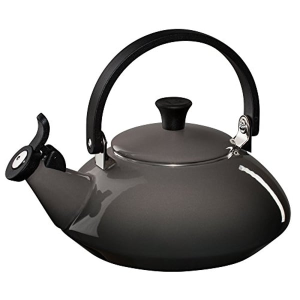 Le Creuset Enamel On Steel Zen Tea Kettle, 1.6 Qt., Oyster