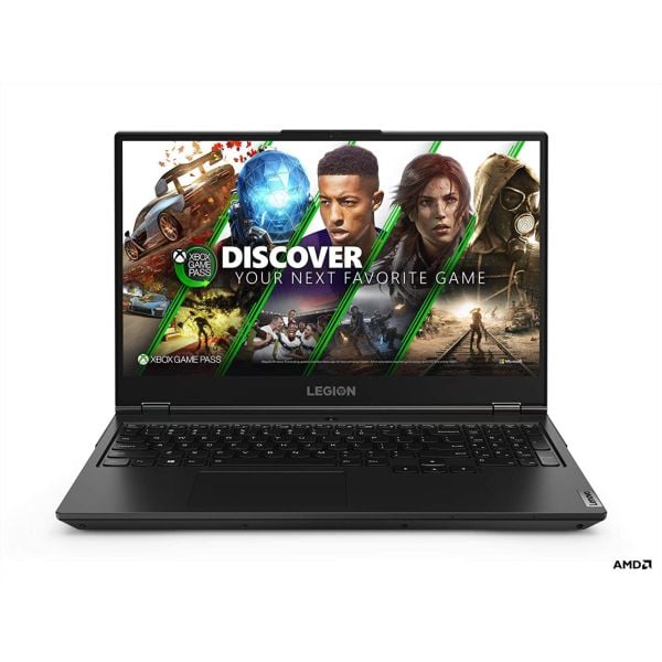 Lenovo Legion 5 82B5007UAX Gaming Laptop - Ryzen 7 2.9GHz 16GB 1TB+128GB 4GB Win10 15.6inch FHD Black Arabic Keyboard