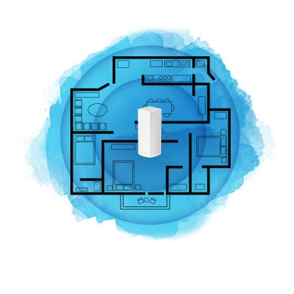 Linksys WHW0302 Velop Tri-Band AC4400 Modular True Whole Home Wi-Fi Mesh System - Pack of 2 Linksys WHW0302 Velop Tri-Band AC4400 Modular True Whole Home Wi-Fi Mesh System - Pack of 2