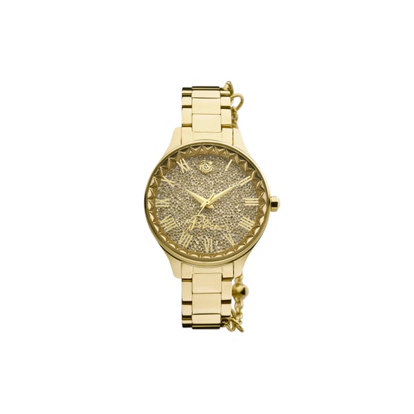 Police Tropea Jewllery Women's Wrist Watch With Stainless Steel Chain ion Plate Gold Balls Bracelet Strap - Pewlg2109802